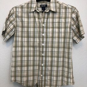 Boy’s large button down shirt